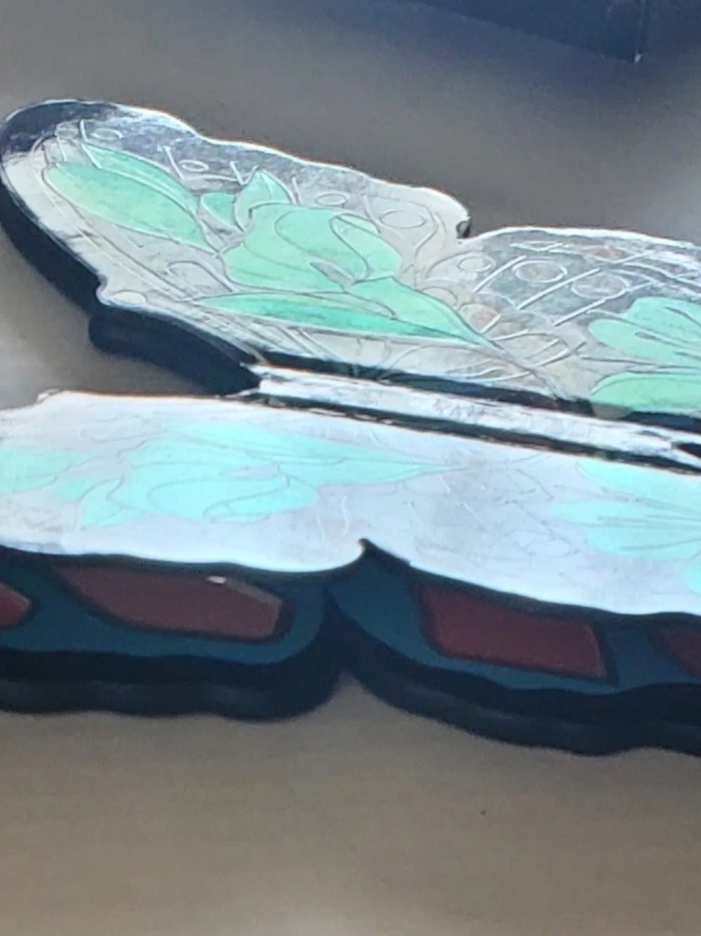 Blue Multi Butterfly Sentiment Shaped Highlighter, Cheek, Bronzer Palette $38.00